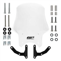 GP Kompozit Honda CB125R / CB250R 2018-2024 Uyumlu Tur Camı Şeffaf