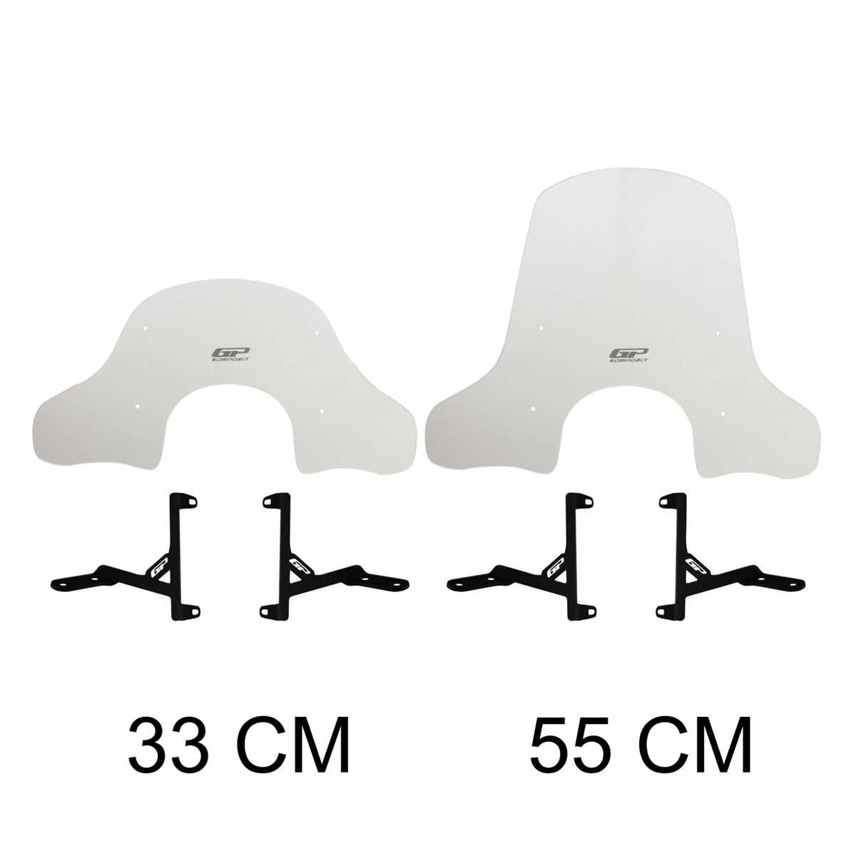 GP Kompozit Arora Cappucino 50 / 125 2019-2024 Uyumlu Ön Cam Şeffaf