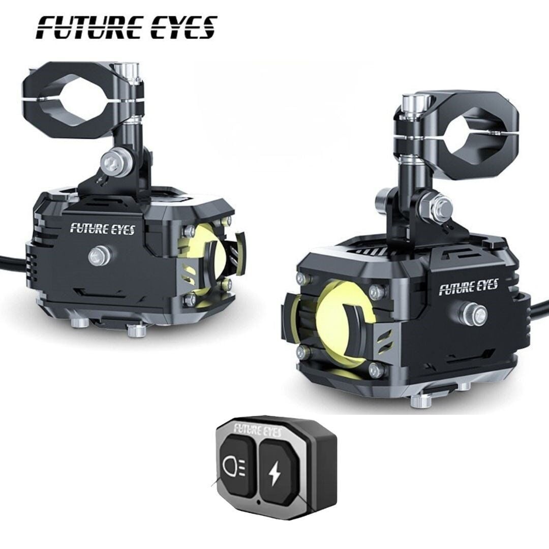 Future Eyes F150R Motosiklet Sis Farı 60W (Wireless Tuş Takımı)