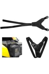 5 Parça Aksiyon Kamera Tutucu Jaw Mount Motor Kask Çene Tutma Aparatı Siyah