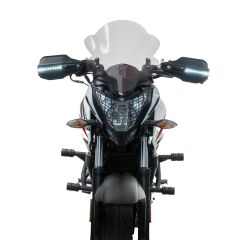 GP Kompozit Honda CB250R 2018-2024 Uyumlu Led Sinyalli Elcik Koruma Siyah
