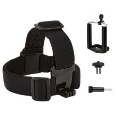 Cep Telefonu Uyumlu Kafa Bandı Vlog Video Çekim Seti Phone Holder Head Strap