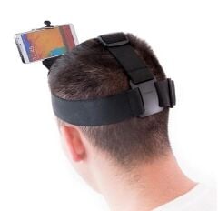 Cep Telefonu Uyumlu Kafa Bandı Vlog Video Çekim Seti Phone Holder Head Strap