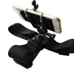 Cep Telefonu Uyumlu Kafa Bandı Vlog Video Çekim Seti Phone Holder Head Strap