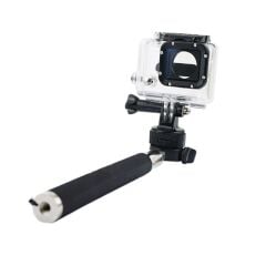 Tüm Aksiyon Kameralara Uyumlu Metal Monopod + Tripod Adaptörü