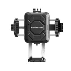 Knmaster TT-890LWC Kablosuz Şarjlı Tüm Motosikletlere Uyumlu Titreşim Modüllü Telefon Tutucu