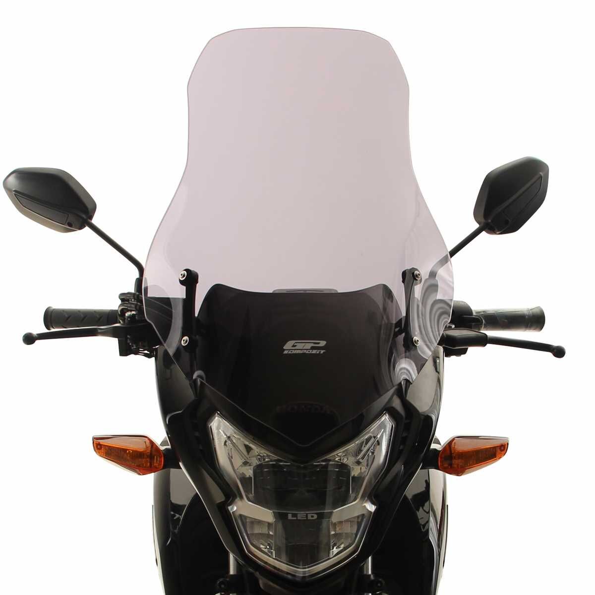 GP Kompozit Honda CB125F 2023-2024 Uyumlu Tur Camı Şeffaf