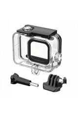 Gopro Hero 9 / 10 / 11 Black Uyumlu Housing Göğüs Bandı ve Kafa Bandı 3\'lü Set