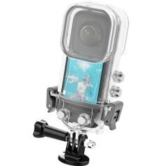 Insta360 X3 Uyumlu 40m Su Geçirmez Kılıf Housing