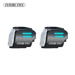 Future Eyes UF1 Motosiklet Sis Farı 60W Mavi Angel (Wireless Tuş Takımı)
