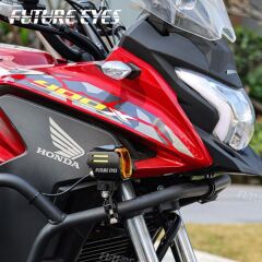Future Eyes UF1 Motosiklet Sis Farı 60W Mavi Angel (Wireless Tuş Takımı)