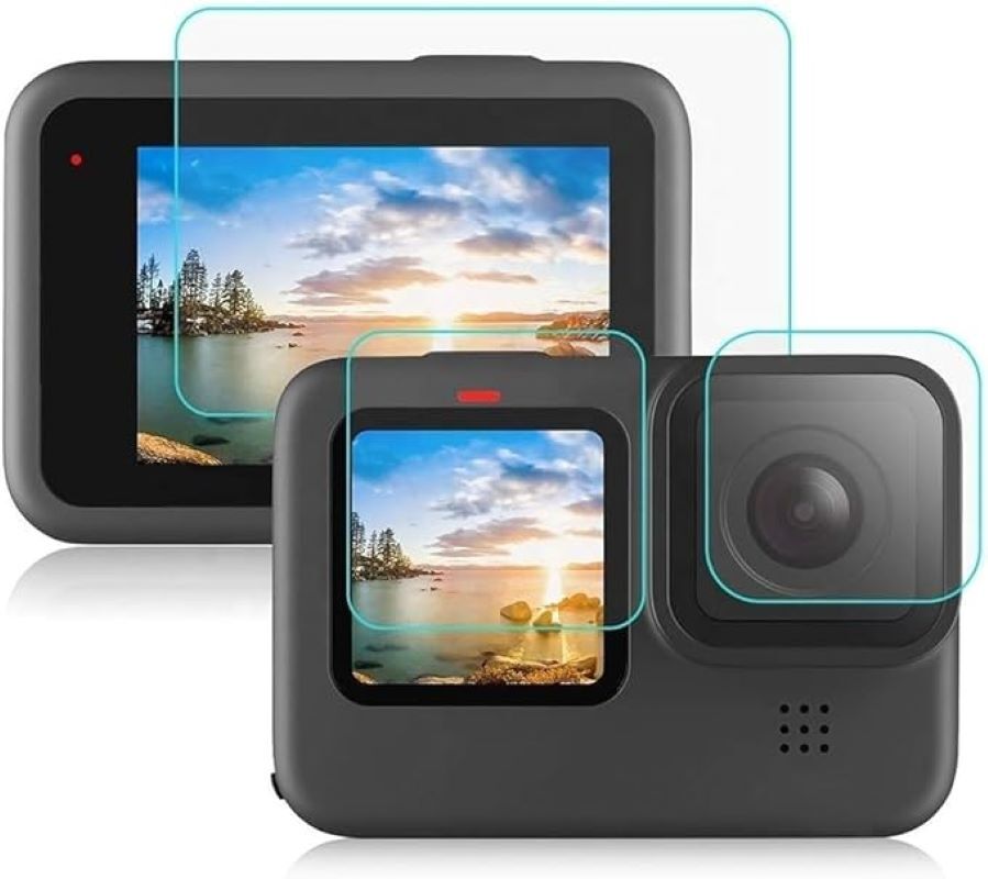 Gopro Hero 9 / 10 / 11 / 12 Uyumlu Ekran Ve Lens Koruyucu Film