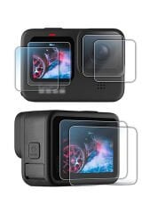 Gopro Hero 9 / 10 / 11 / 12 Uyumlu Ekran Ve Lens Koruyucu Film