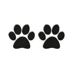 Köpek Patisi 3D Sticker 2 Adet