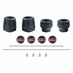 GP Kompozit CF Moto 450 SR 2023-2024 Uyumlu Aks Koruma Takozu Siyah