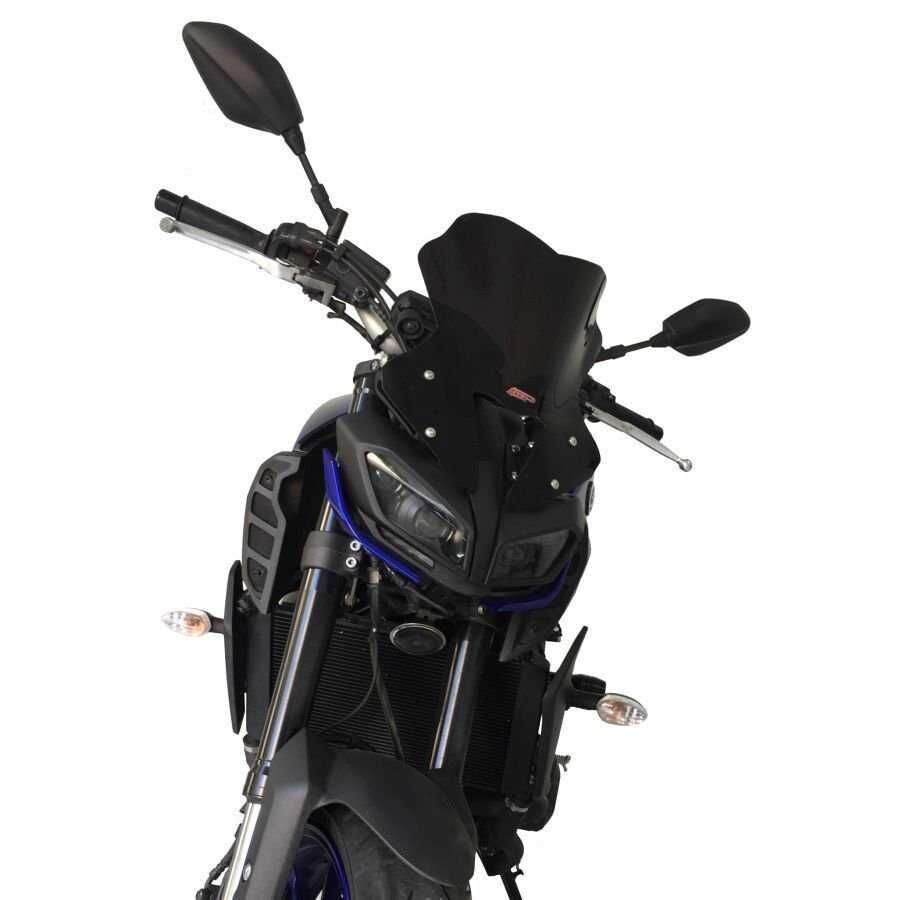 GP Kompozit Yamaha MT-09 2017-2020 Uyumlu Ön Cam Şeffaf