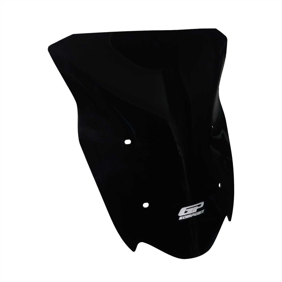 GP Kompozit TVS Apache RTR 200 2024 Uyumlu Ön Cam Siyah
