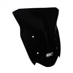 GP Kompozit TVS Apache RTR 200 2024 Uyumlu Ön Cam Siyah