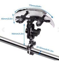 Motosiklet Scooter 180 Derece Kör Nokta Aynası
