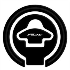 GP Kompozit Yamaha R25 2015-2018 Uyumlu Tank Pad Seti Siyah