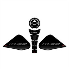 GP Kompozit Yamaha R25 2015-2018 Uyumlu Tank Pad Seti Siyah
