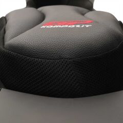 GP Kompozit Honda PCX 125 / 150 2014-2025 Uyumlu Fileli Motosiklet Konfor Sele Kılıfı Siyah
