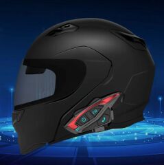 2 Kişilik Motosiklet Kask Interkom Bluetooth Intercom Kulaklık Seti Fim02