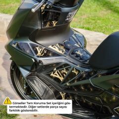 Honda PCX LV Tasarımlı Tank Pad Set (2025-2026)