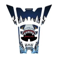 Honda PCX Angry Bloody Shark Tank Pad Set (2025-2026)