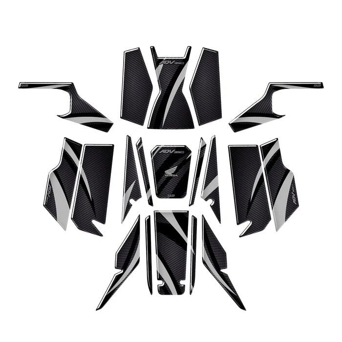 Honda ADV 350 Aesthetic Lines Tank Pad Seti (2022-2026)