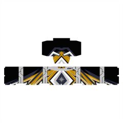 GP Kompozit DSN07 37 lt Alüminyum Motosiklet Çanta Uyumlu Sticker