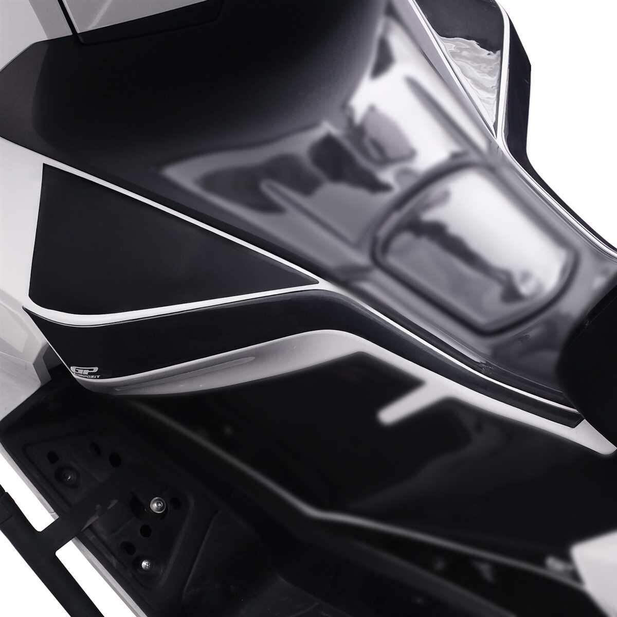 GP Kompozit Honda PCX 125 2025 Uyumlu Yan Pad Siyah