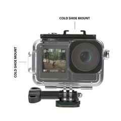 Dji Osmo Action 3/4/5 Uyumlu Su Geçirmez Kılıf Housing