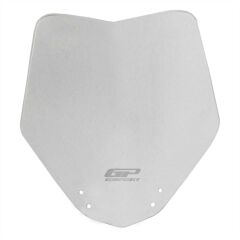 GP Kompozit KTM Duke 250 2011-2016 Uyumlu Spor Ön Cam Şeffaf