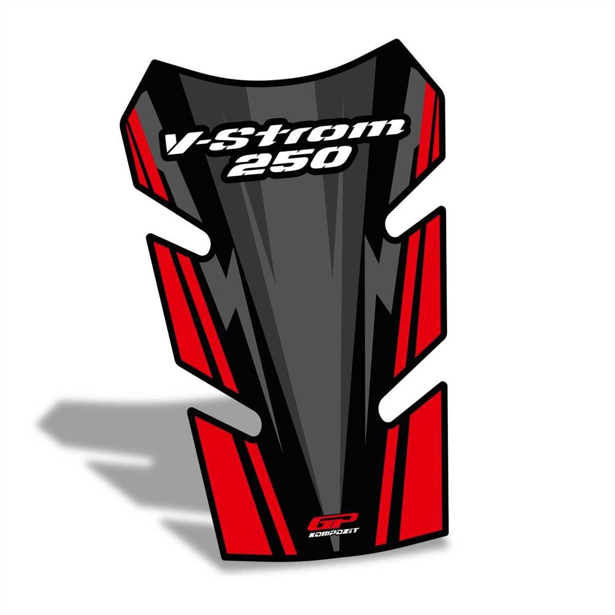 GP Kompozit Suzuki V-Strom 250 2017-2020 Uyumlu Tank Pad Kırmızı