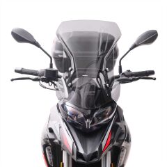 GP Kompozit Benelli TRK 251 2019-2023 Uyumlu Ön Tur Camı Füme