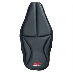 GP Kompozit Honda SH 125 2024-2025 Uyumlu Fileli Motosiklet Konfor Sele Kılıfı Siyah