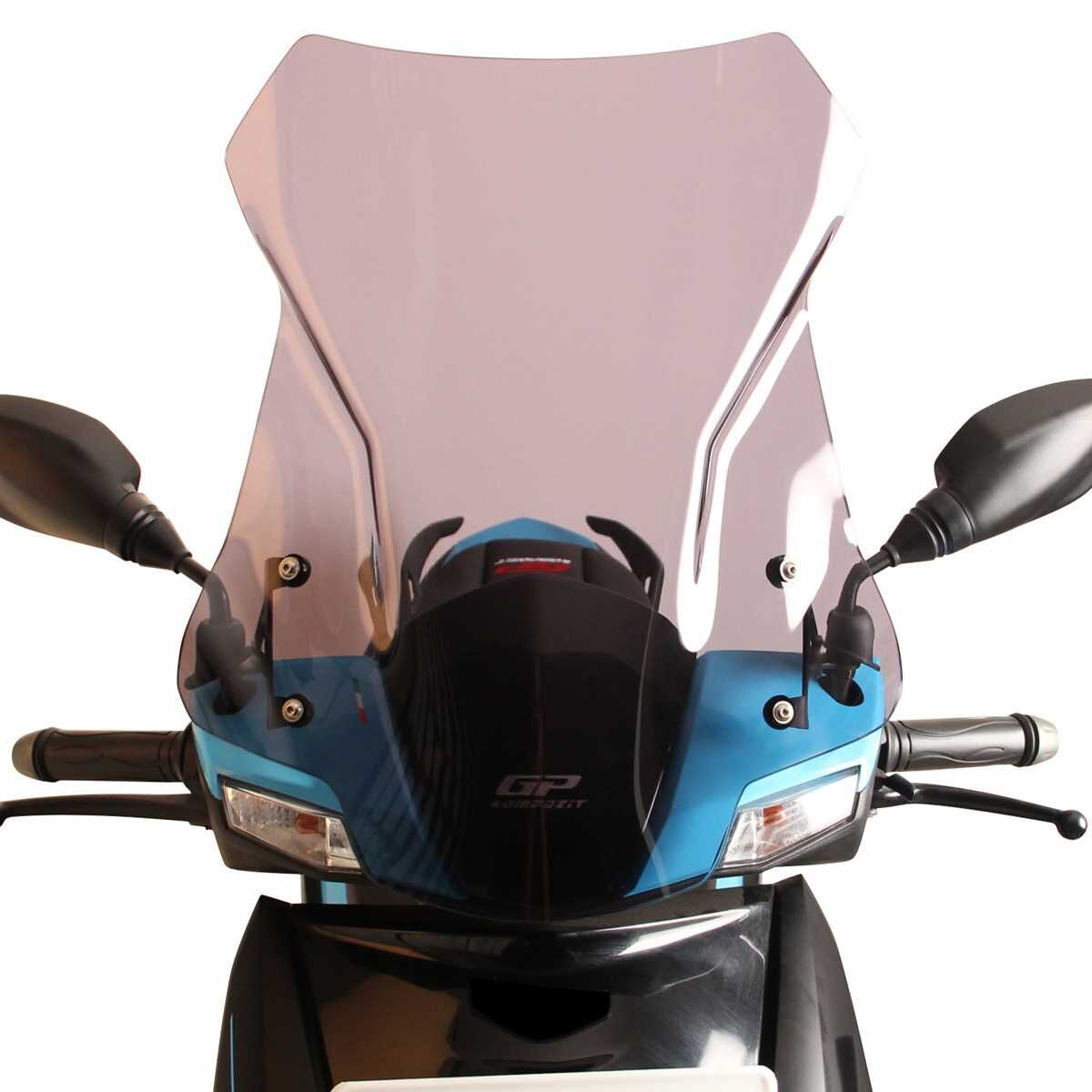 GP Kompozit TVS Ntorq 125 2024 Uyumlu Ön Cam Şeffaf