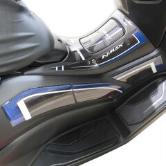 GP Kompozit Yamaha NMAX 125 / 155 2021-2024 Uyumlu Yan Pad Gri