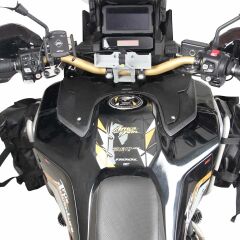 GP Kompozit Honda Africa Twin CRF1100L L2/ L4 2020-2024 Uyumlu Depo Üstü Rüzgar Kesici Siyah