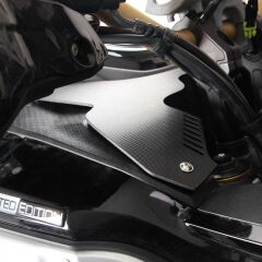 GP Kompozit Honda Africa Twin CRF1100L L2/ L4 2020-2024 Uyumlu Depo Üstü Rüzgar Kesici Siyah