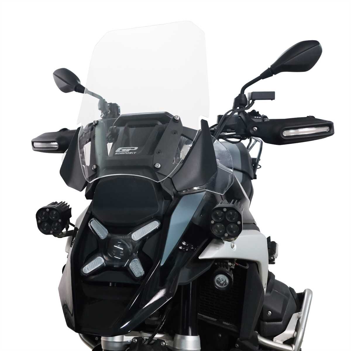 GP Kompozit BMW R 1300 GS 2024 Uyumlu Ön Cam Şeffaf