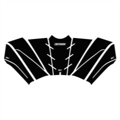 GP Kompozit BMW K 1600 2017-2025 Uyumlu Tank Pad Seti Siyah