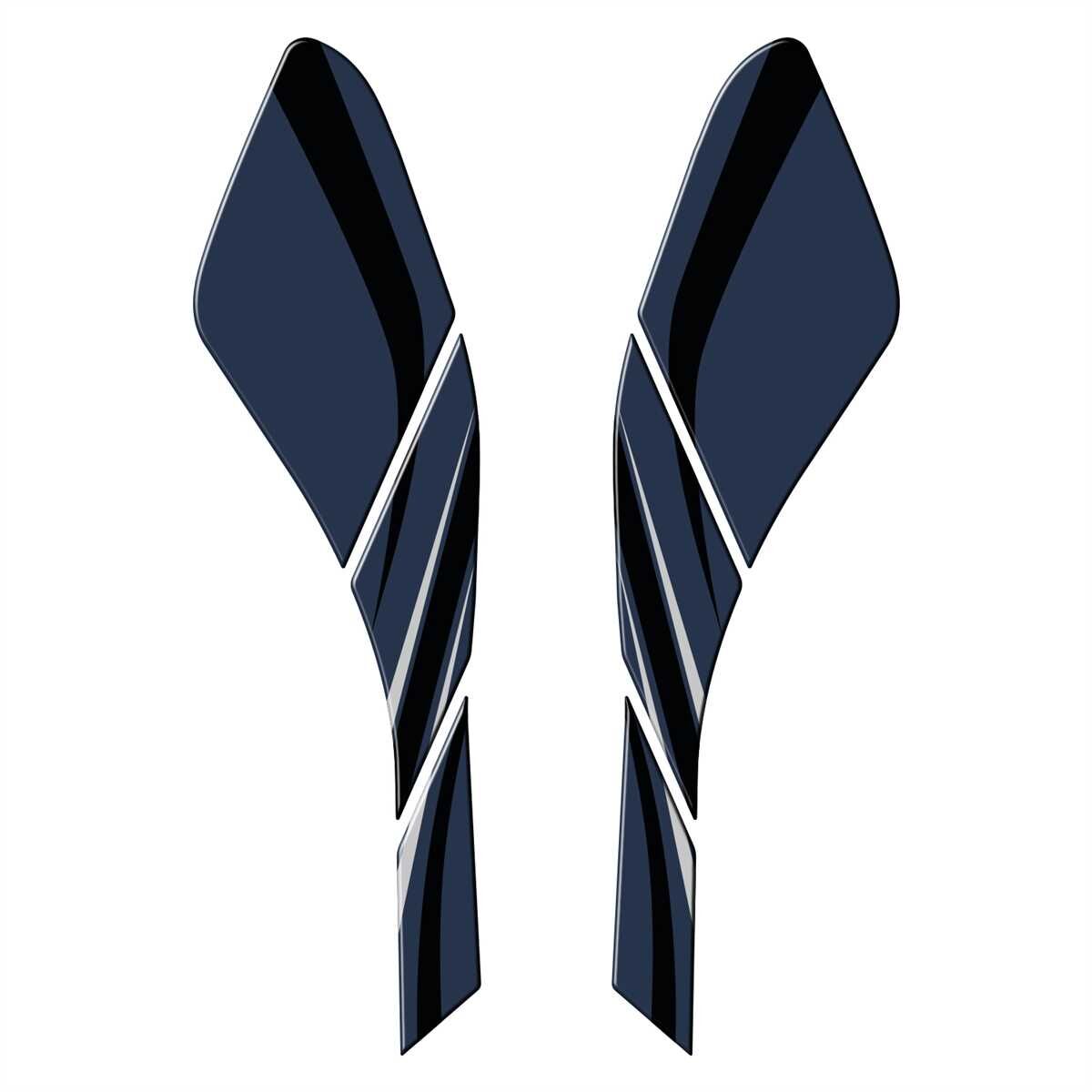 GP Kompozit Honda PCX 125 2021-2024 Uyumlu Yan Pad Mavi