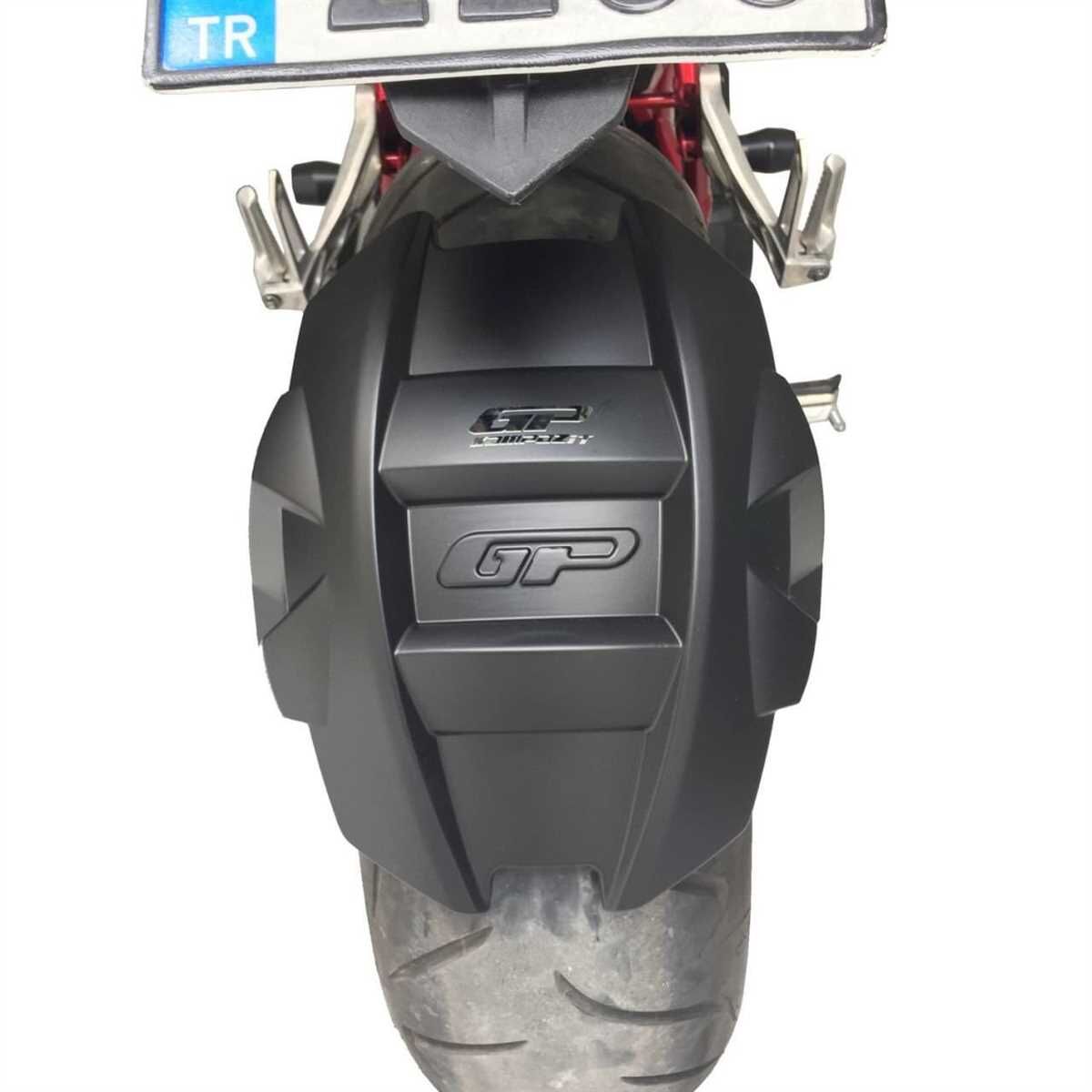 GP Kompozit Benelli TNT 249-S 2019-2020 Uyumlu Arka Çamur Sıyırıcı Siyah