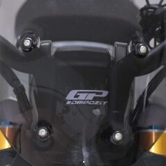 GP Kompozit Ducati Diavel 1260 S 2019-2020 Uyumlu Ön Cam Siyah