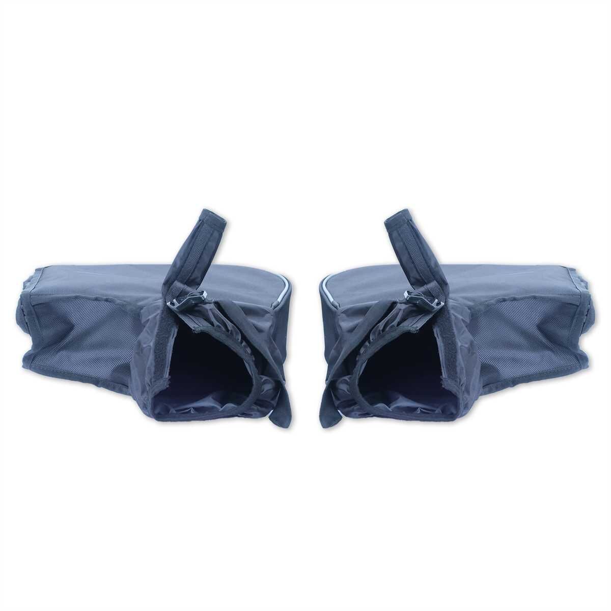 GP Kompozit Universal Scooter El Korumalı Rüzgarlık Siyah