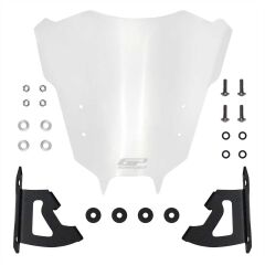 GP Kompozit Yamaha MT-09 2021-2023 Uyumlu Ön Cam Şeffaf