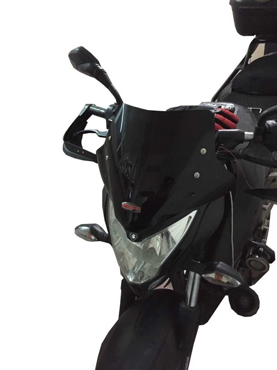 GP Kompozit Bajaj Pulsar NS 200 2011-2024 Uyumlu Spor Cam Füme