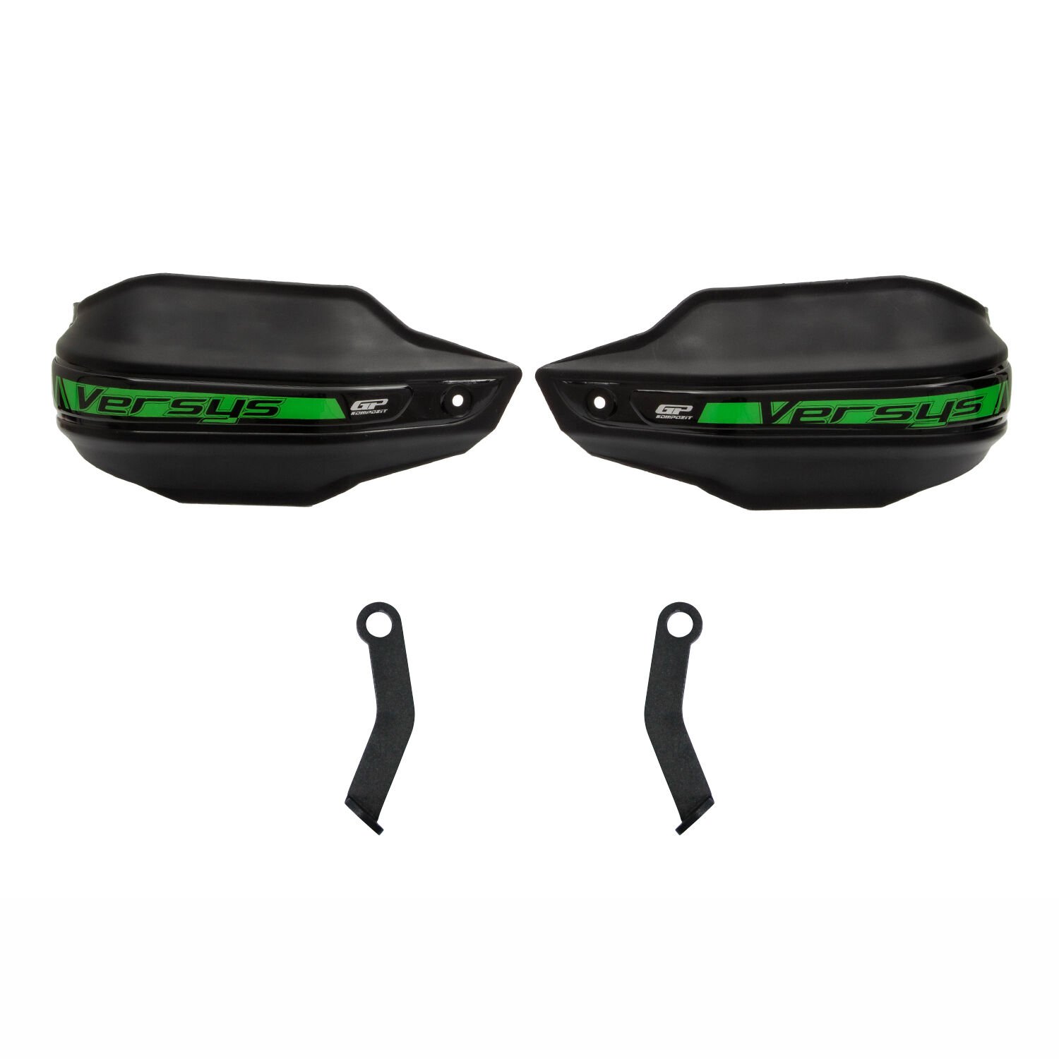 GP Kompozit Kawasaki Versys X300 2017-2020 Uyumlu Plastik Elcik Koruma Siyah